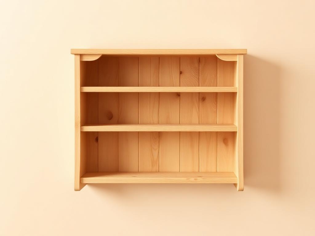 Kitchen Utility Shelf — finished build preview