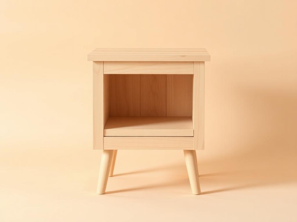 Simple Nightstand — finished build preview