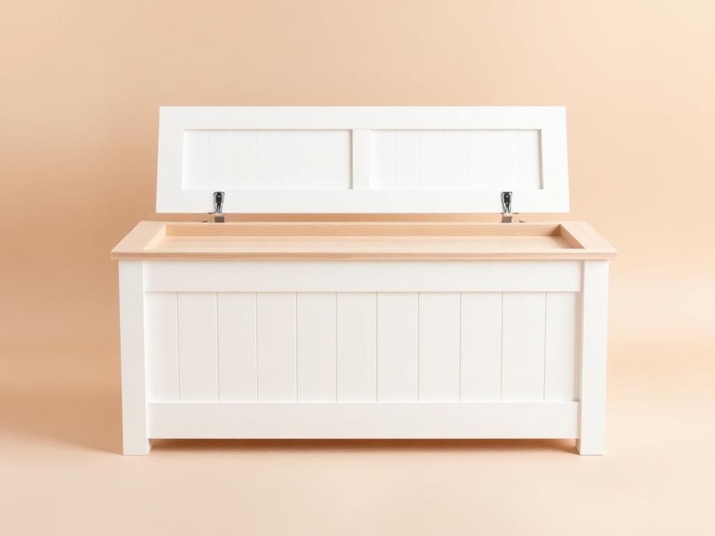Storage Bench — finished build preview